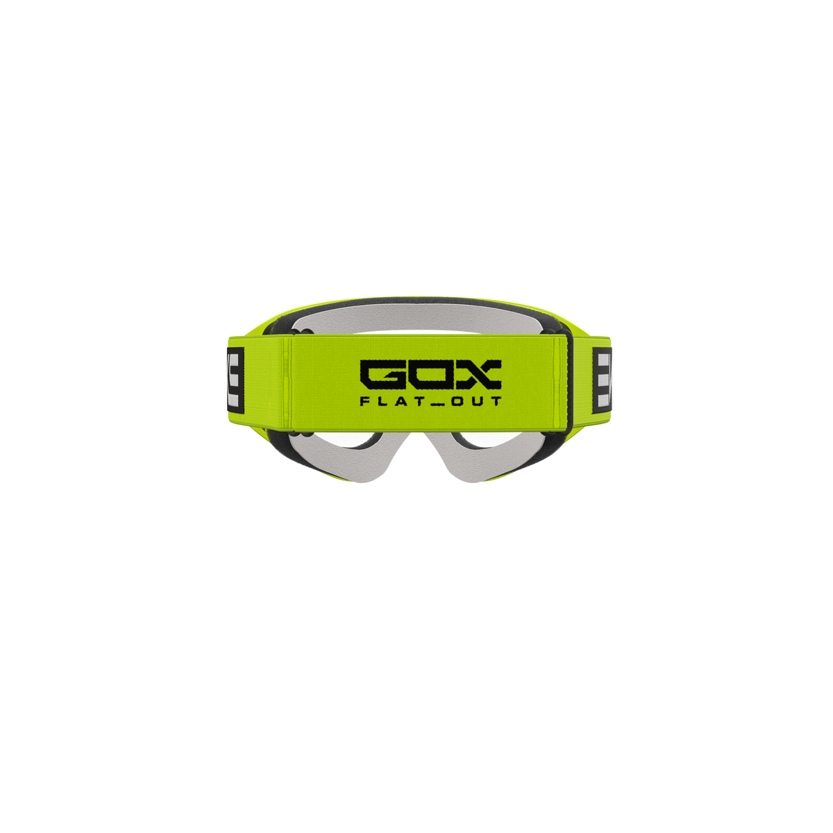 GOX Flat-Out Goggle EKS Flo Yellow - Clear