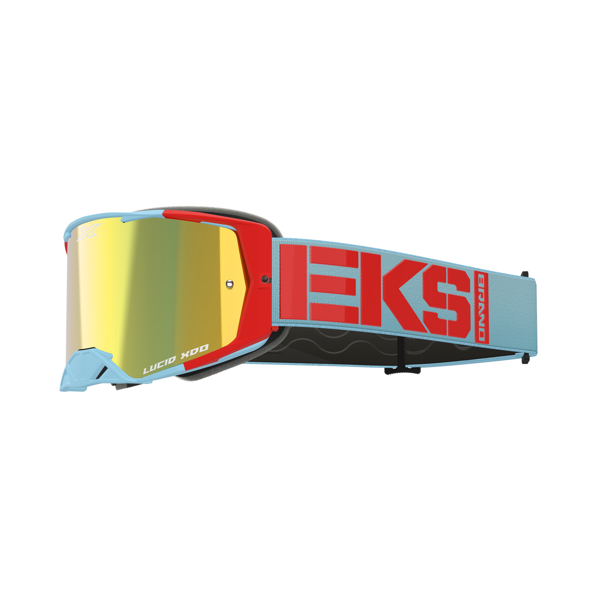 Lucid Goggle Caliber Light Blue - Gold Mirror Lens