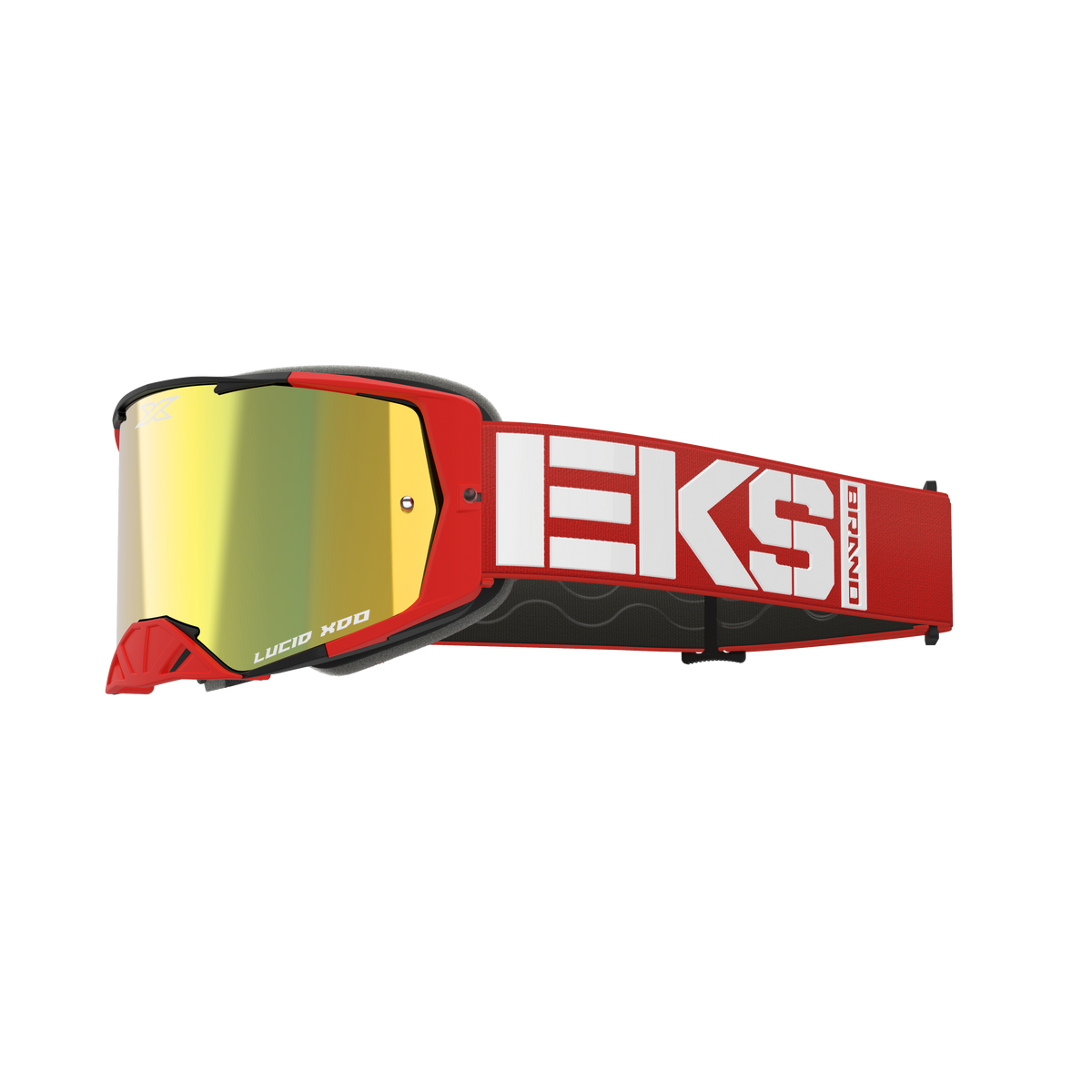 Lucid Goggle Caliber Red - Gold Mirror Lens