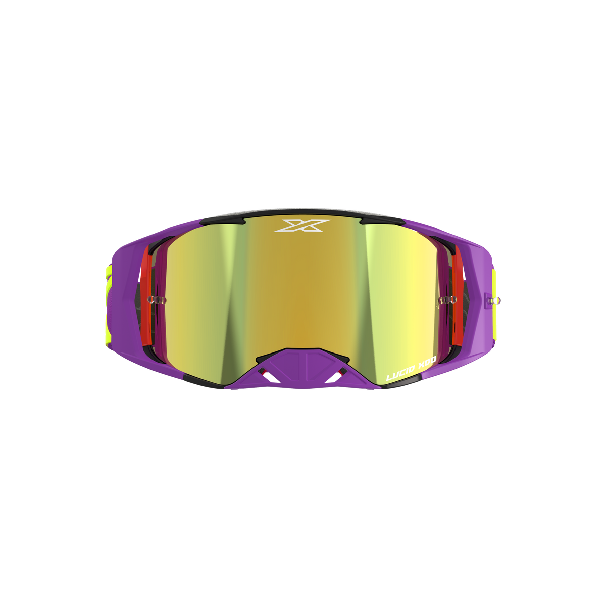 Lucid Goggle Caliber Purple - Gold Mirror Lens