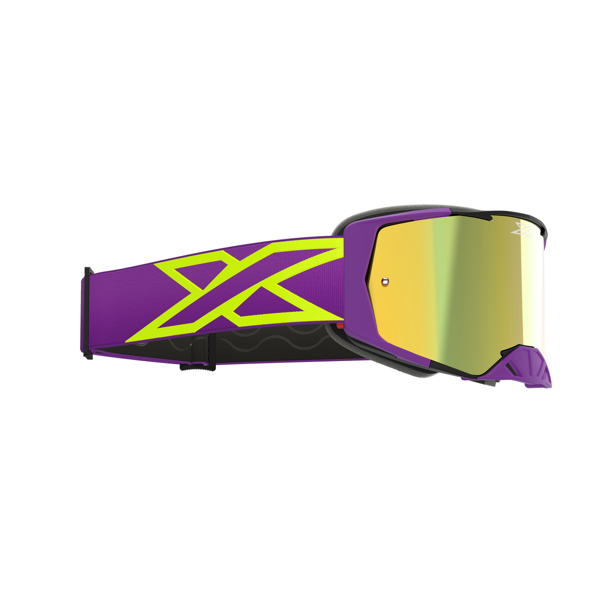 Lucid Goggle Caliber Purple - Gold Mirror Lens