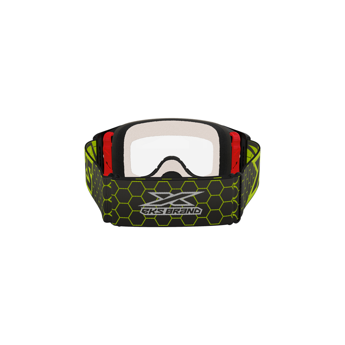 Lucid Goggle Black &amp; Flo Yellow - Clear Lens