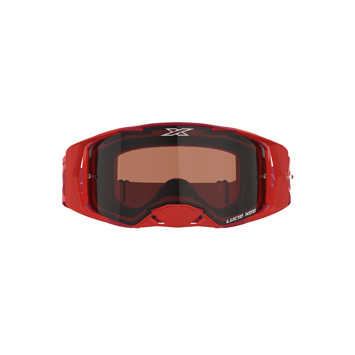 Lucid Goggle Red - Auburn Afterburner Lens