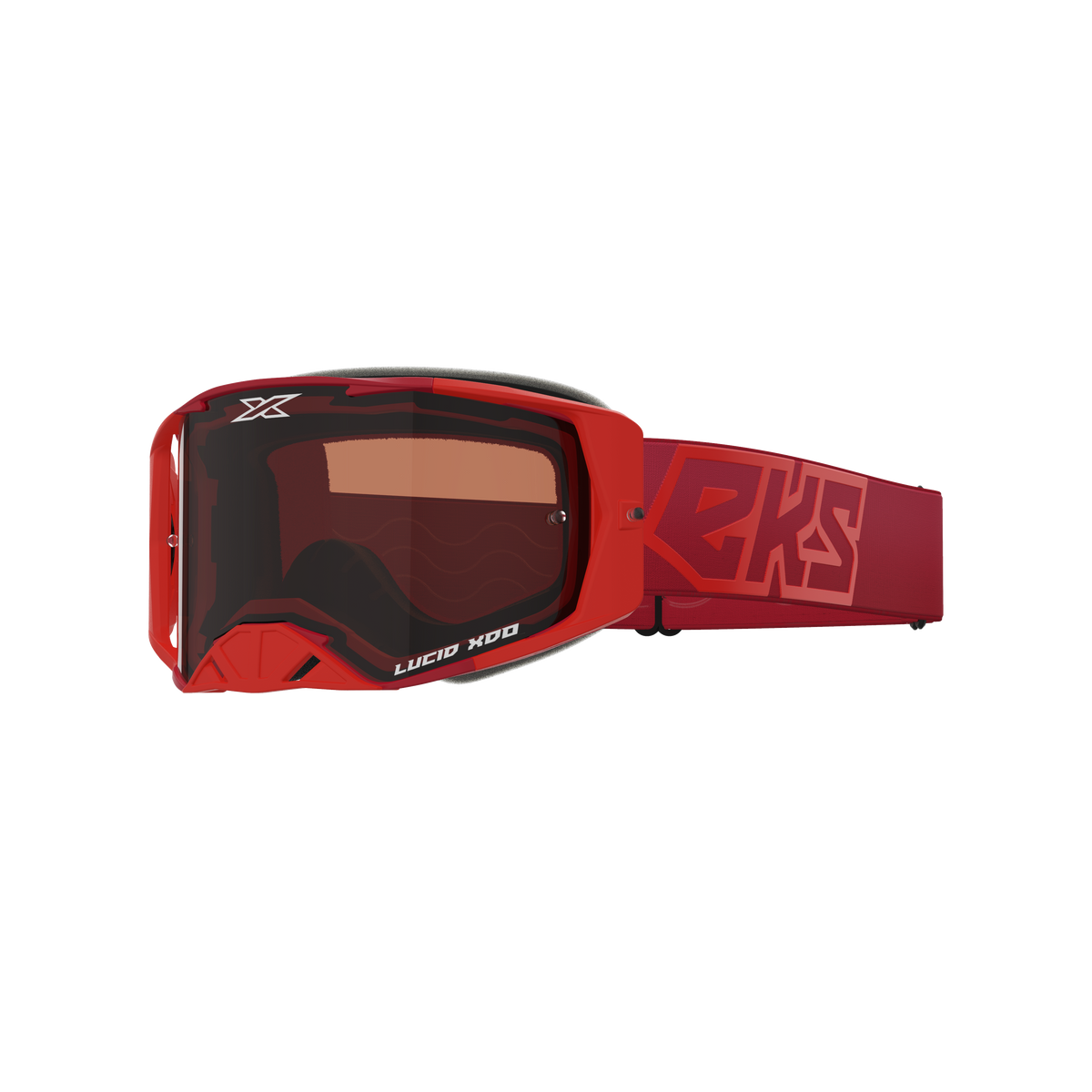 Lucid Goggle Red - Auburn Afterburner Lens